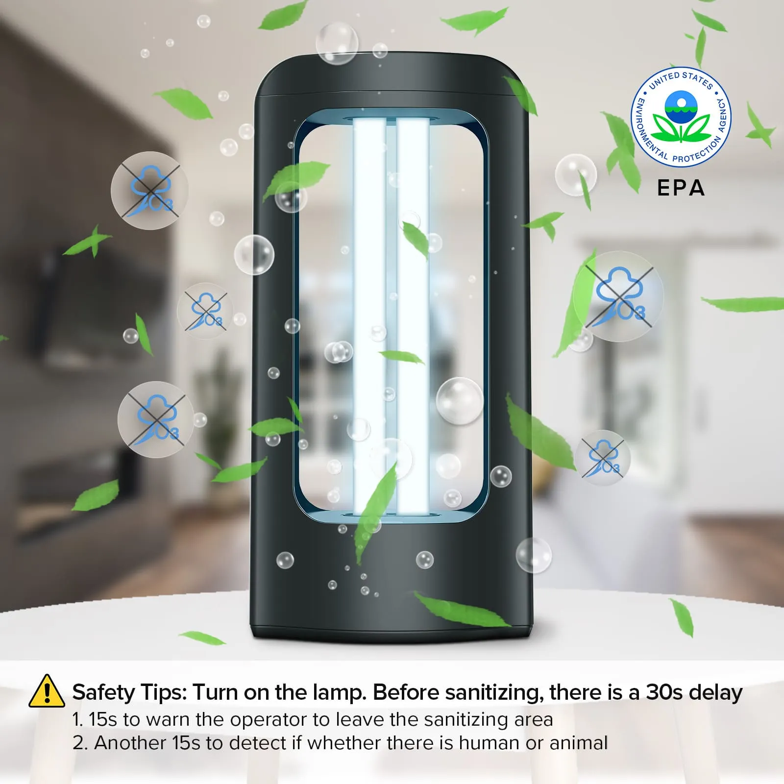 27W UV Light Sanitizer with Remote Control (US ONLY)