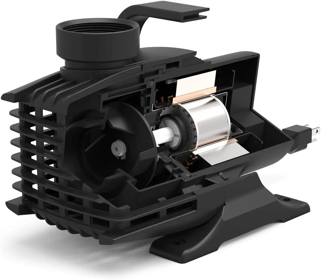 Atlantic Water Gardens TT9000 Energy Efficient Pond & Waterfall Pump, Black 9000 GPH