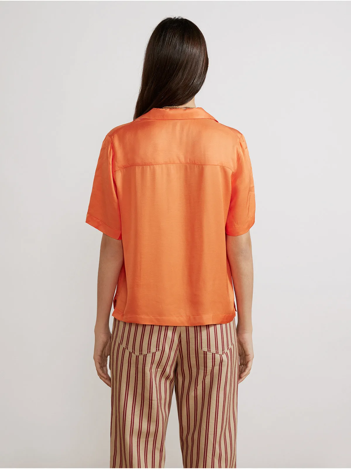 Cammy Tangerine Top