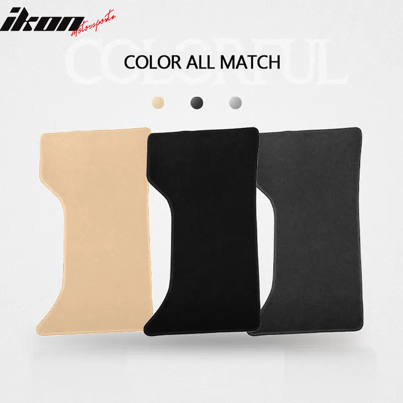 Car Floor Mat for 2006-2015 Mazda Miata MX-5 Black Carpet 2PC Nylon