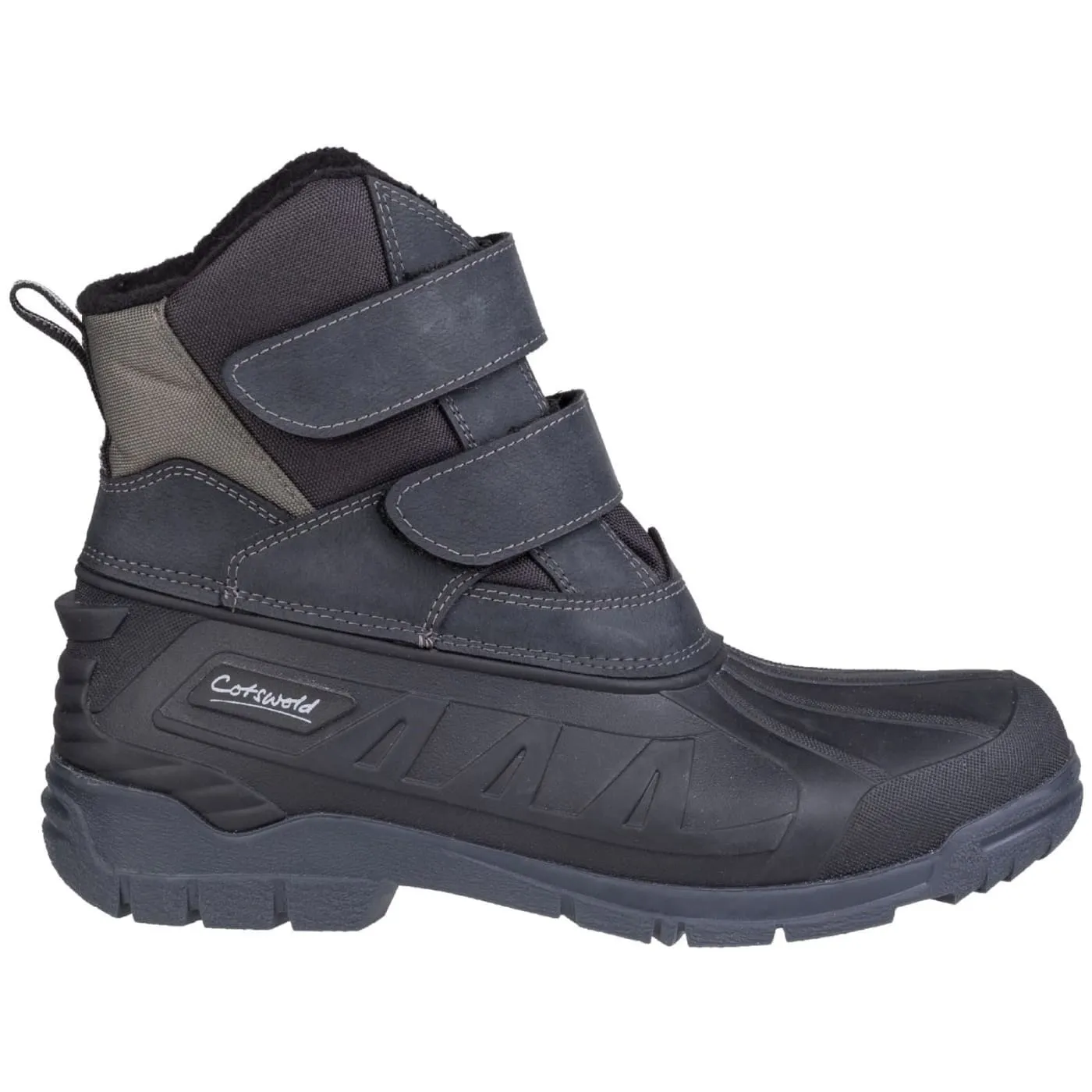 Cotswold Kempsford Black Mens TPR/Textile Wellingtons