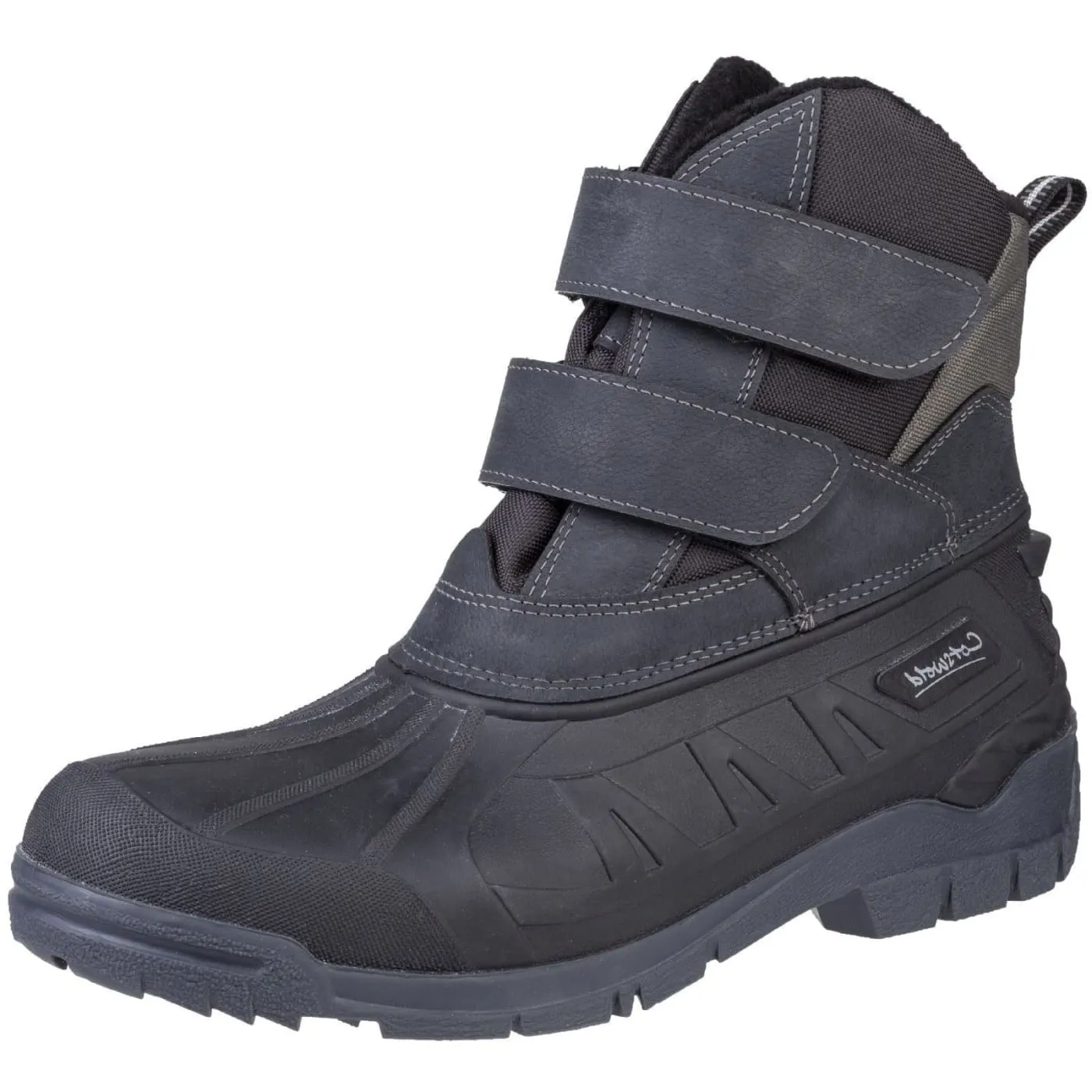 Cotswold Kempsford Black Mens TPR/Textile Wellingtons