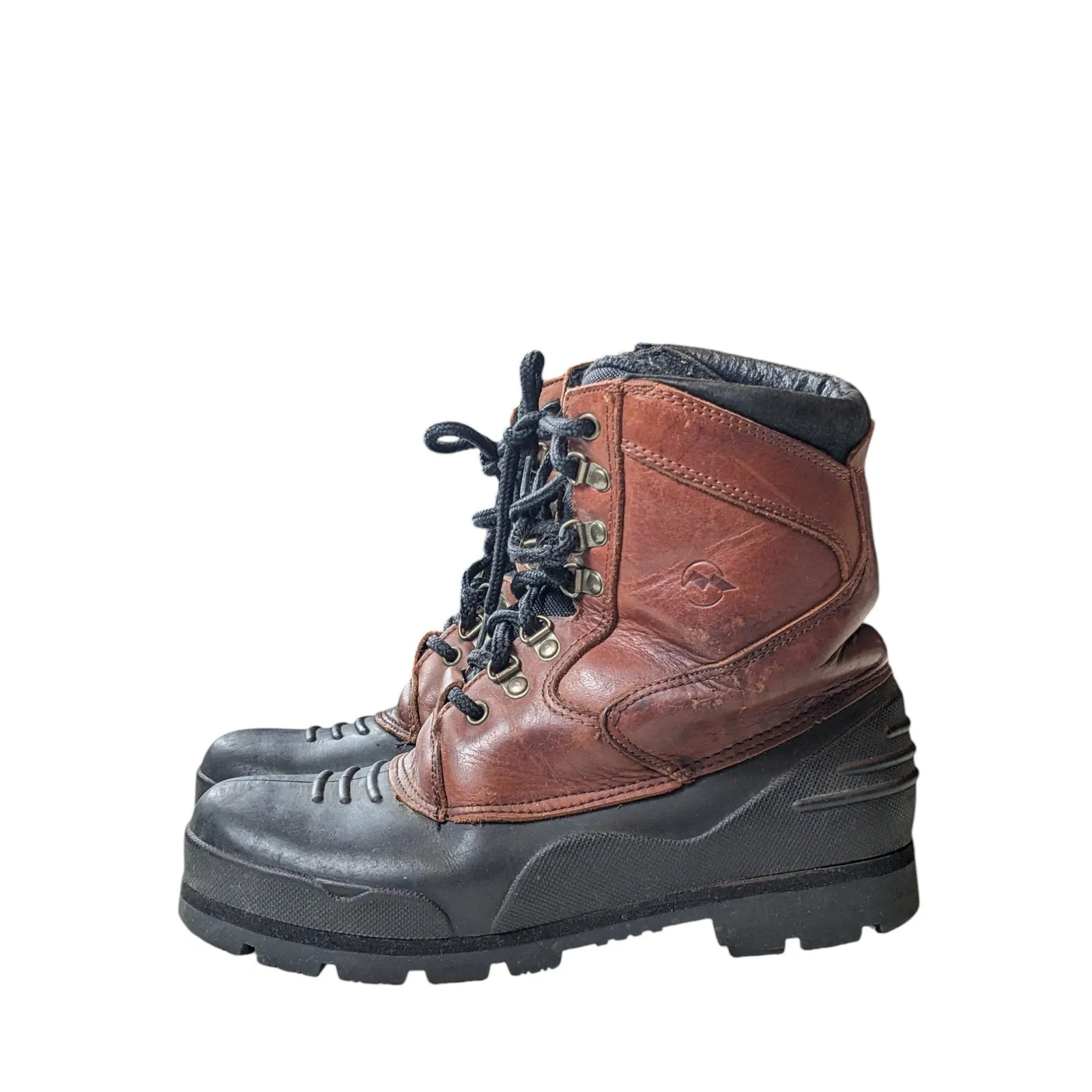 Donner Mountain Boots Womens 8M Leather Winter Snow Waterproof Hiking 74220-4