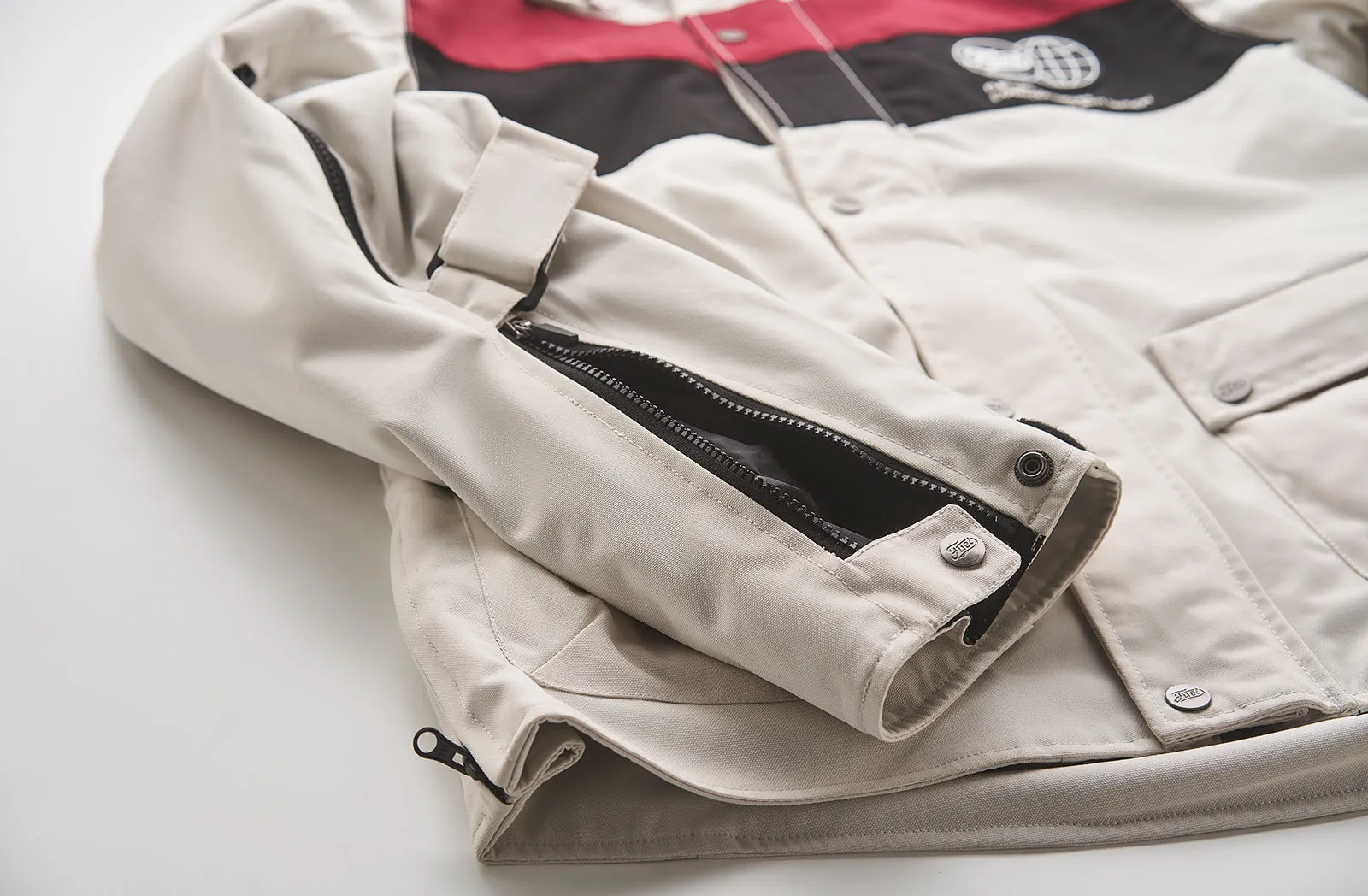 Fuel Motorcycles Rally 2 Jacket - White