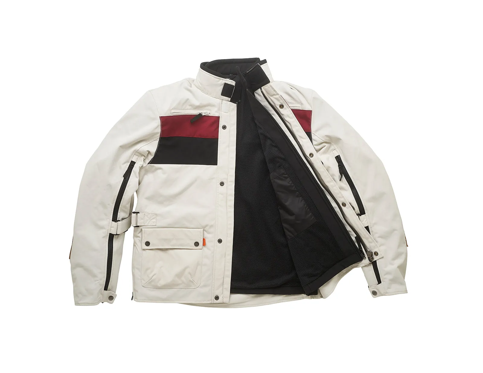 Fuel Motorcycles Rally 2 Jacket - White