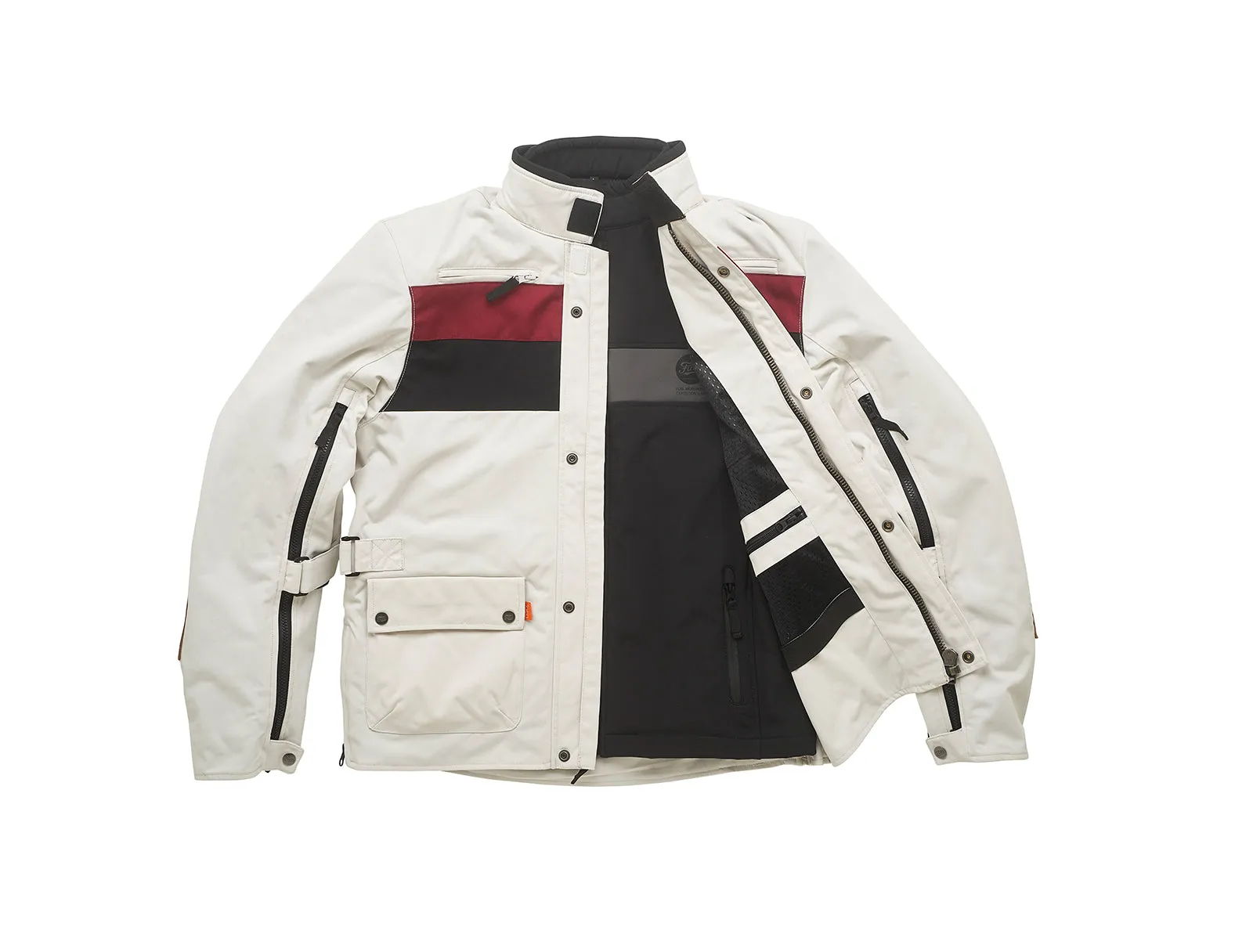 Fuel Motorcycles Rally 2 Jacket - White