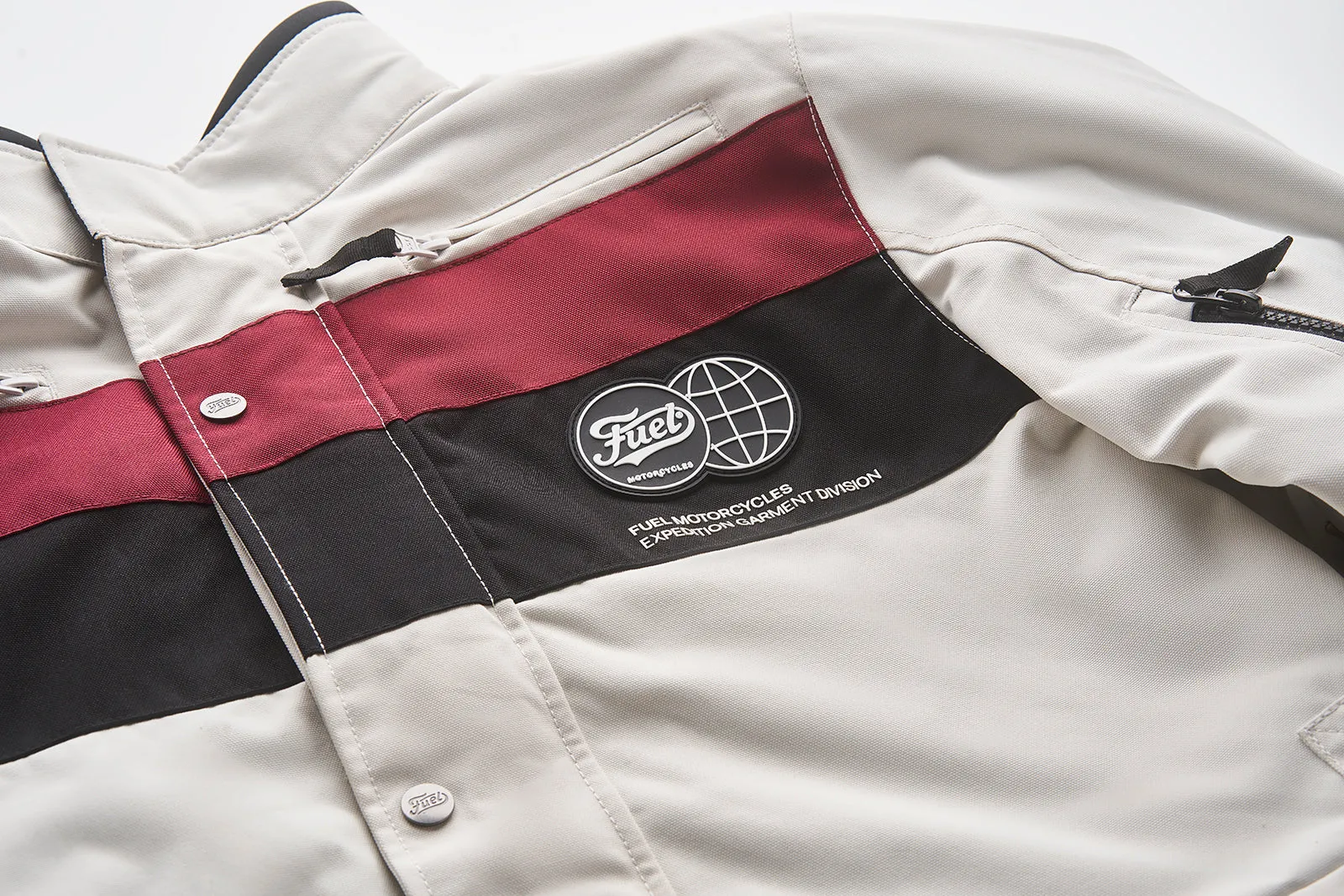 Fuel Motorcycles Rally 2 Jacket - White