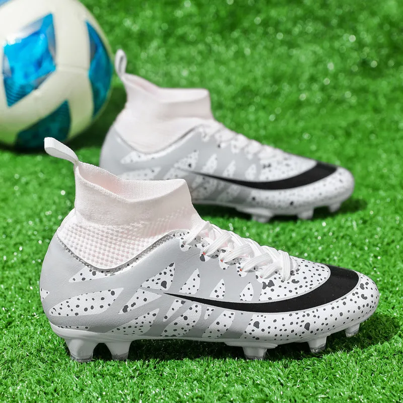 Large Adult and Kids' Soccer Cleats, Matches