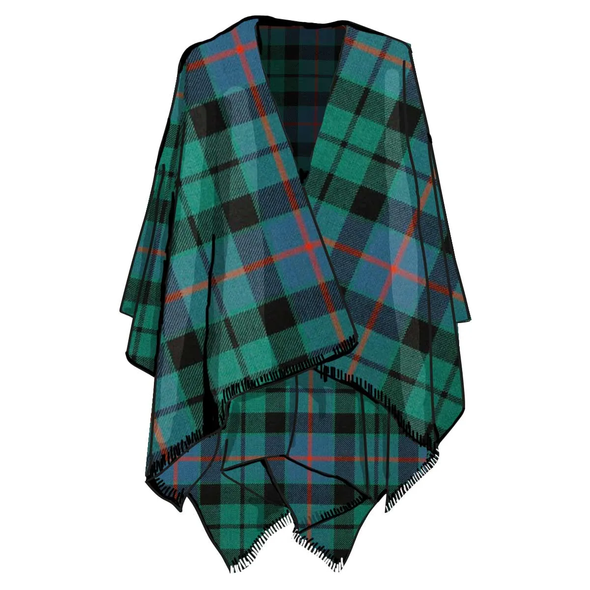 Morrison Green Ancient Lightweight Wool Serape