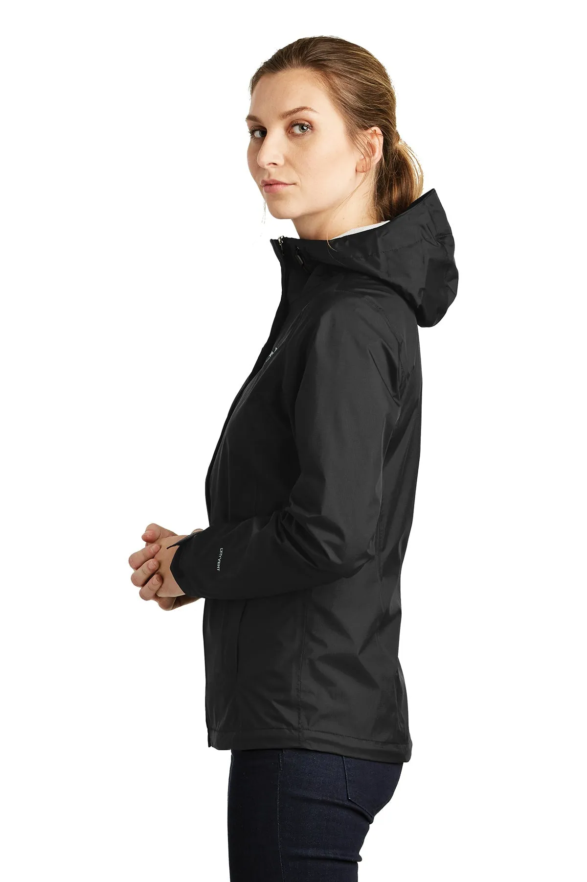 North Face Ladies DryVent Rain Jacket TNF Black