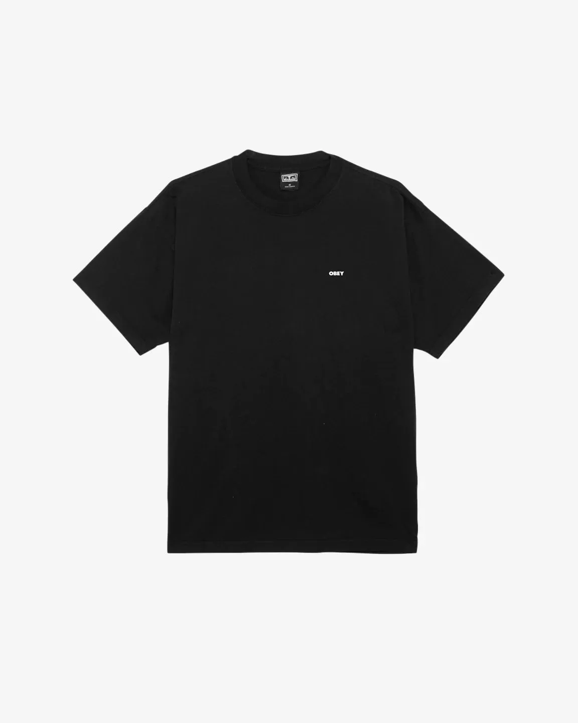 Obey BOLD ICON HEAVYWEIGHT T-SHIRT - JET BLACK