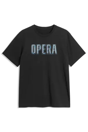 Opera - 3D Tee - Black