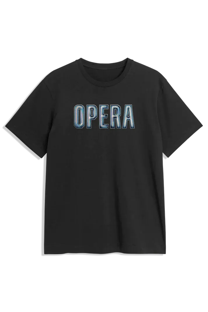Opera - 3D Tee - Black