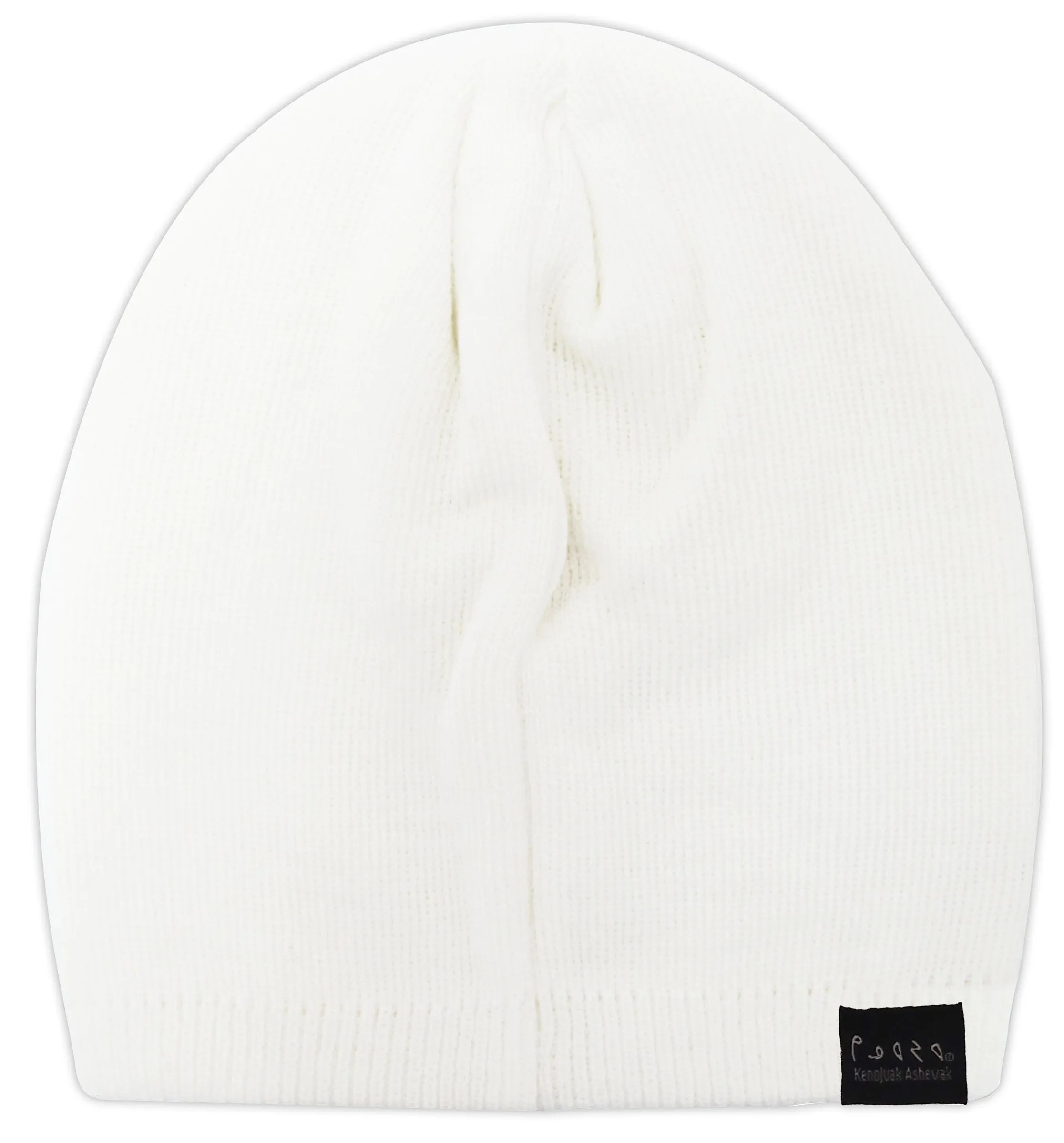 "Enchanted Owl" Embroidered Knitted Hat by Inuit Native Artist, Kenojuak Ashevak