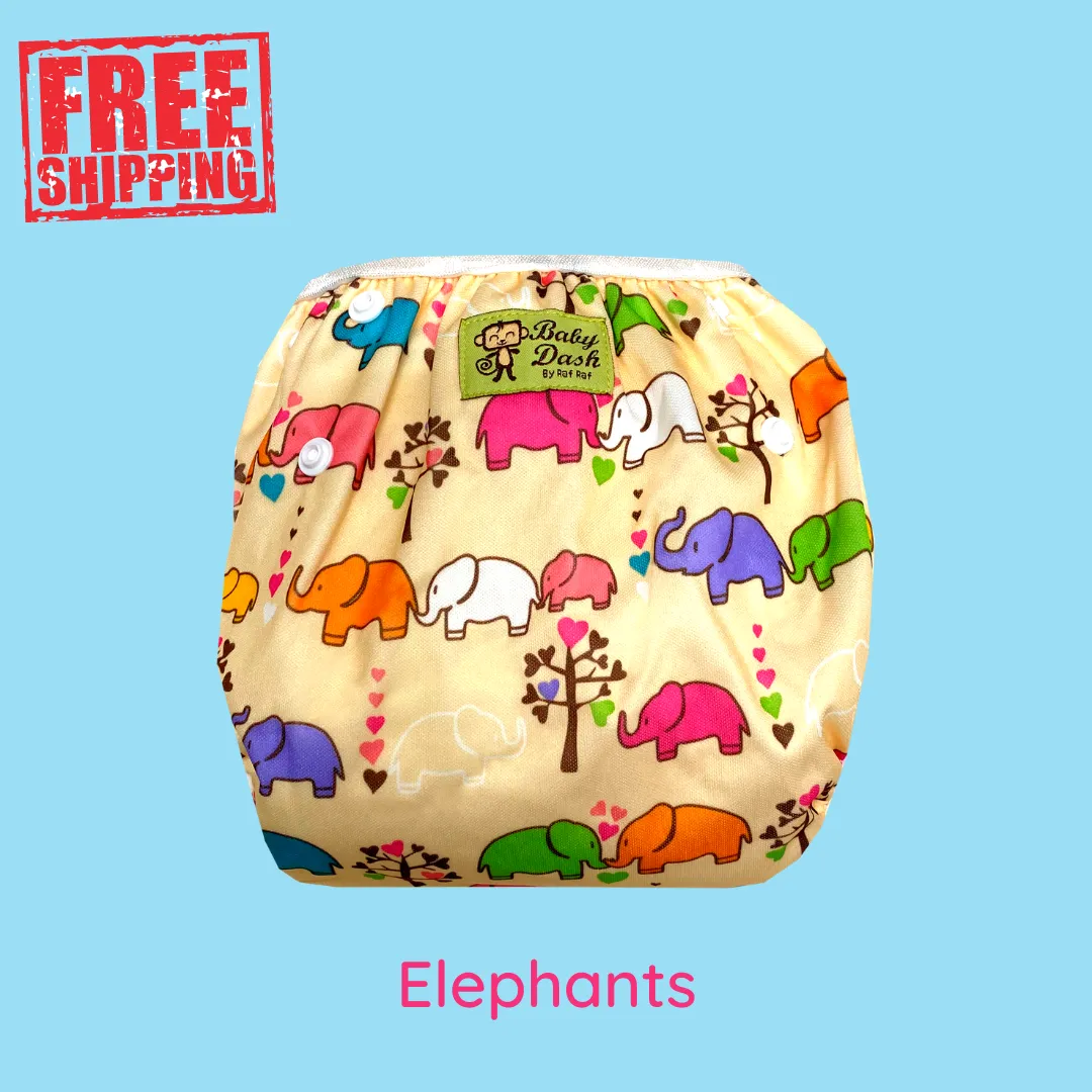 Reusable Baby Dash Swim Diaper (PSP) - Adjustable Size