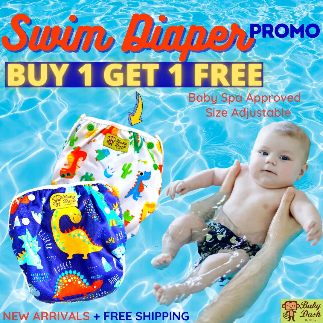 Reusable Baby Dash Swim Diaper (PSP) - Adjustable Size