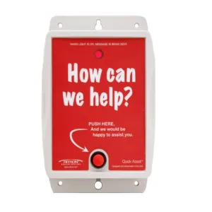 Ritron RQA-452 UHF (450-470MHz) Quick Assist Wireless Shopper Callbox | 1 Watt
