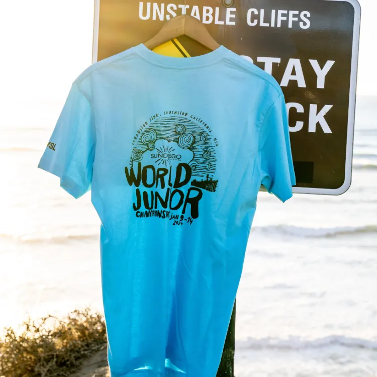 SUNDIEGO WSL Short Sleeve T-shirt - Pacific Blue