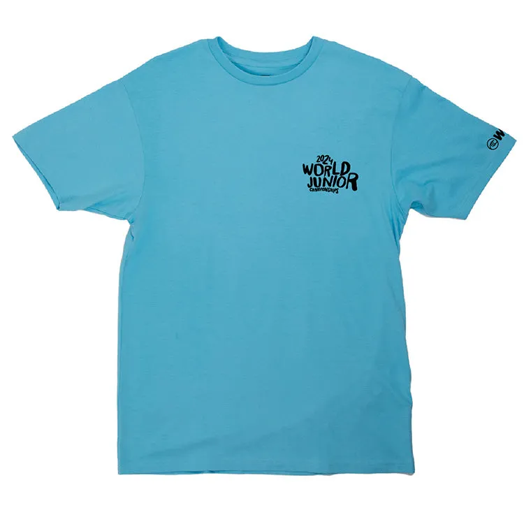 SUNDIEGO WSL Short Sleeve T-shirt - Pacific Blue