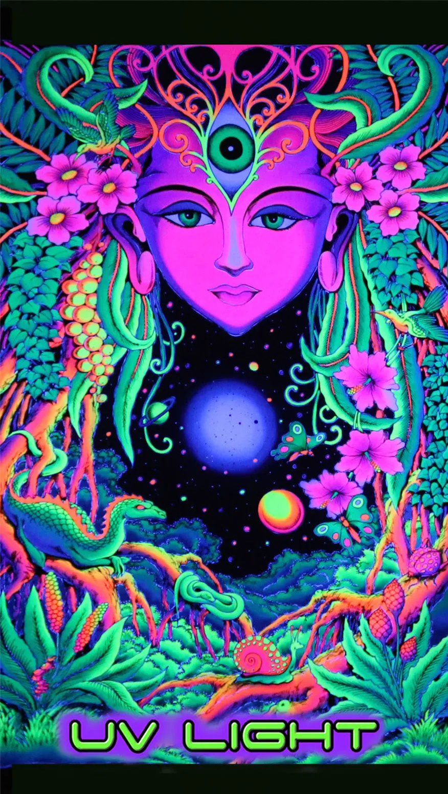 UV Wallhanging : Mother Nature