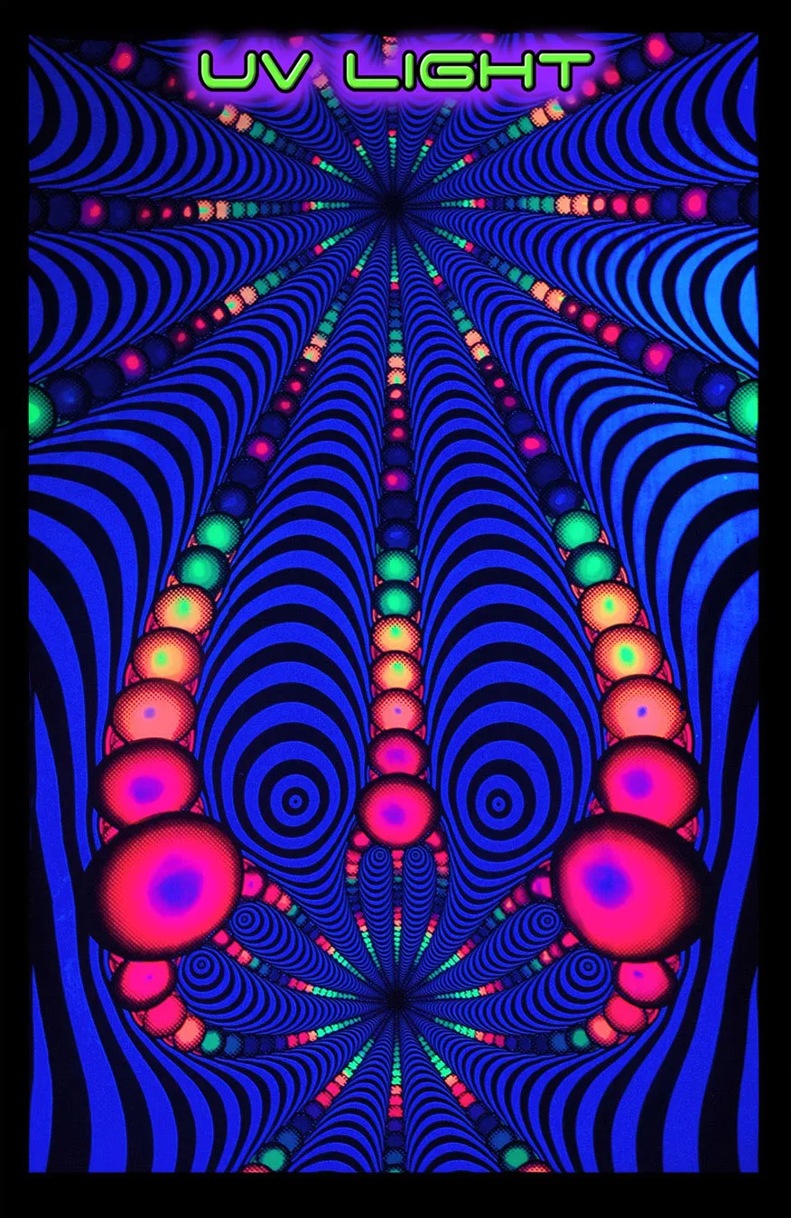 UV Wallhanging : Psyblaster Fractal