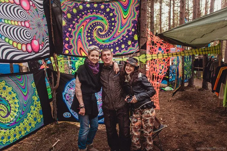 UV Wallhanging : Psyblaster Fractal