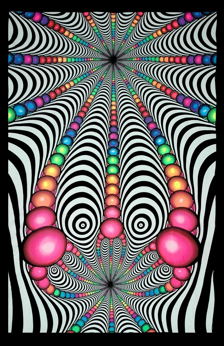UV Wallhanging : Psyblaster Fractal