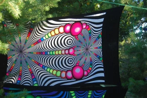 UV Wallhanging : Psyblaster Fractal