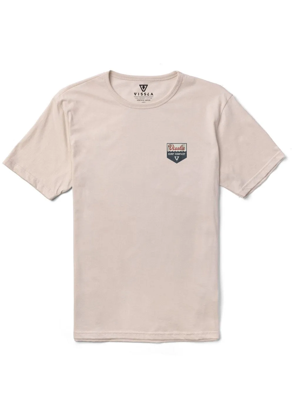Vissla Sea Shield Organic Tee - BONE