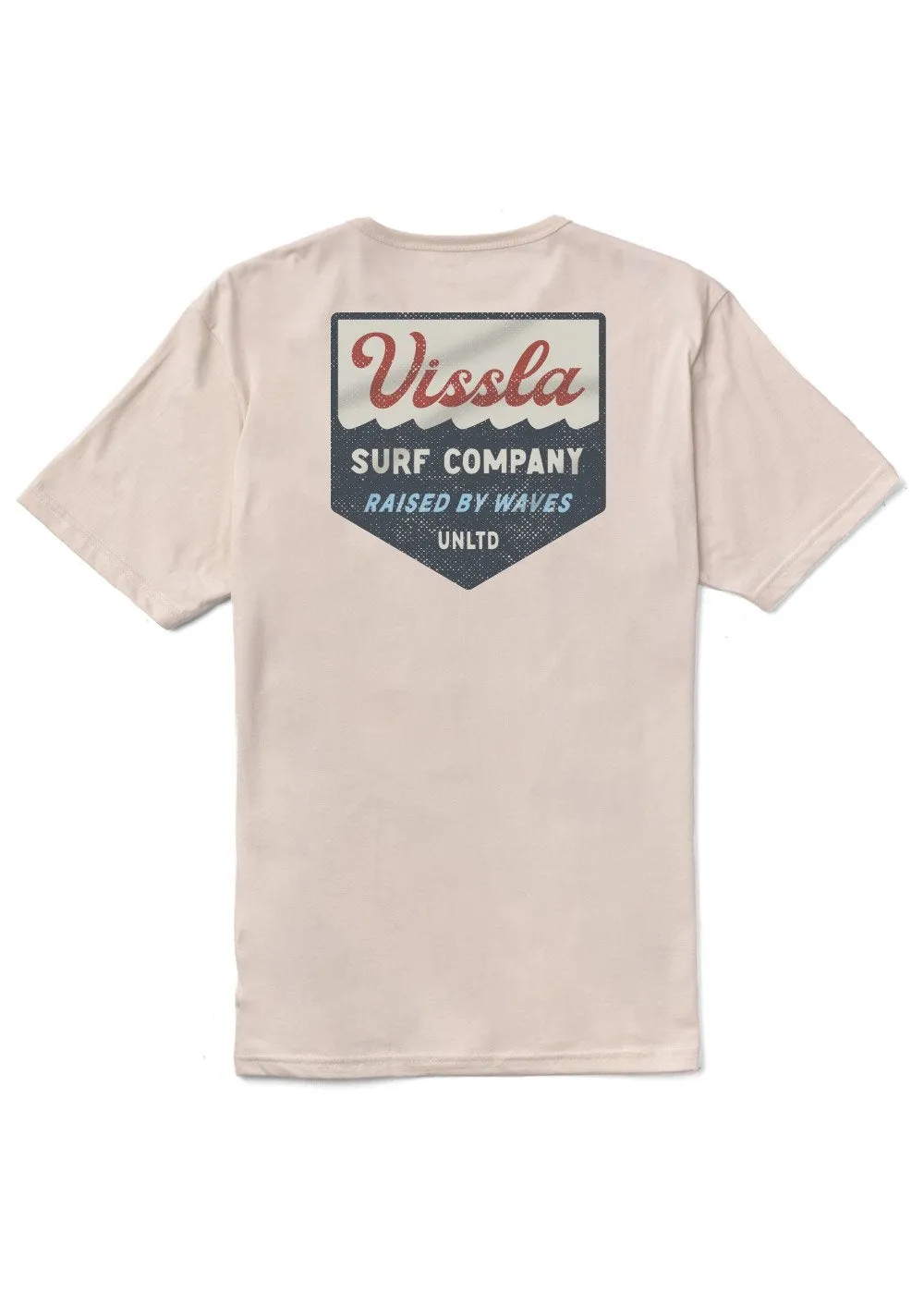 Vissla Sea Shield Organic Tee - BONE