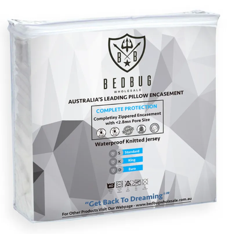Waterproof Dust Mite Allergy Pillow Protector I King