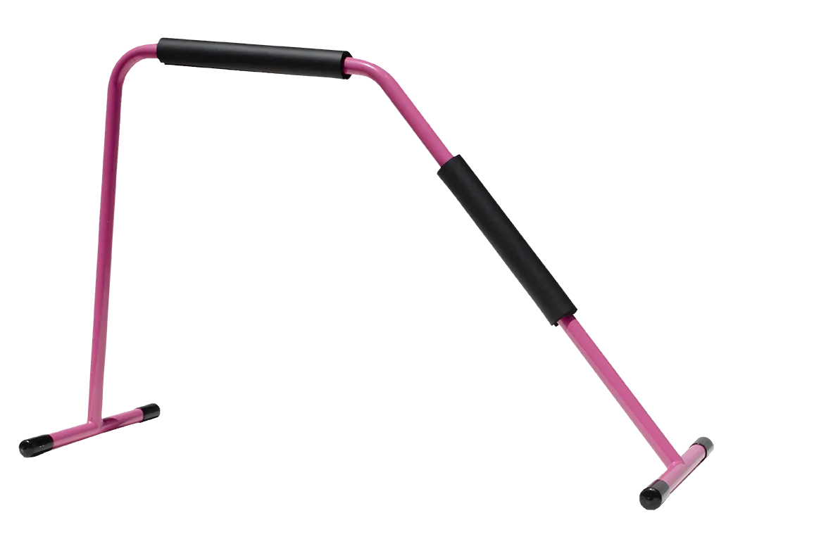 Wellness Center Bundle - Pink Shape Stretch - (2) Body Stretch Bars and 24 x 36" Stretch Guide