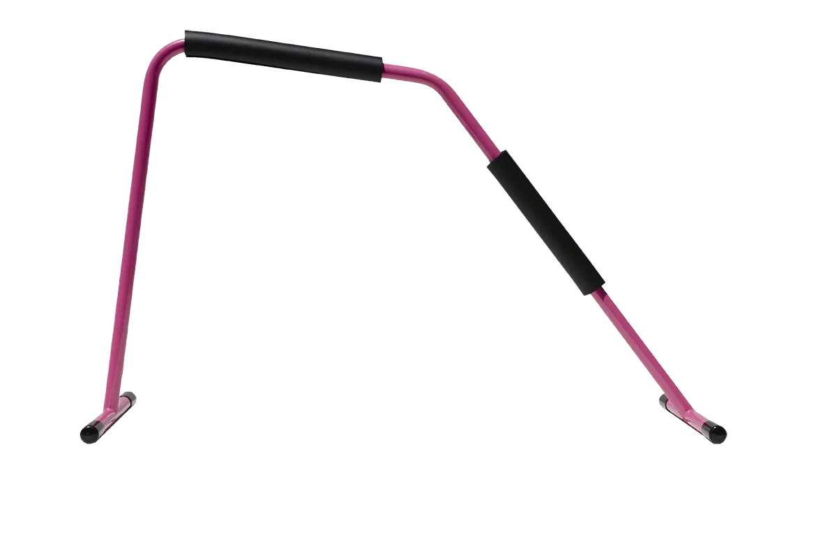 Wellness Center Bundle - Pink Shape Stretch - (2) Body Stretch Bars and 24 x 36" Stretch Guide