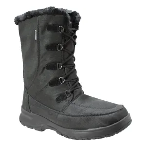 Womens Waterproof Nylon Winter Boot
