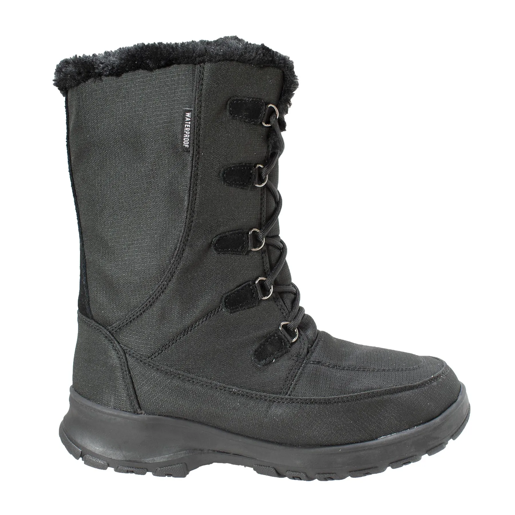 Womens Waterproof Nylon Winter Boot